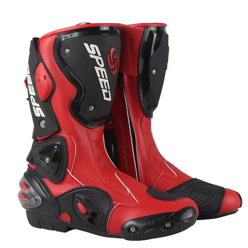 Riding Boots – Riding Tribe Men’s Motocross Off-Road Motorcycle Racing Boots