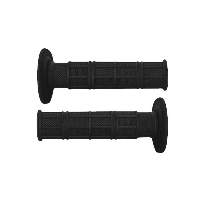 fastcozy Universal Motorcycle Handlebar Grips 7/8" Left 22mm Right 24mm Non-Slip Soft Rubber Modification Moto Handles for Honda Suzuki Ducati Benelli Dirt Bike Motocross – 7 Colors (1 Pair)