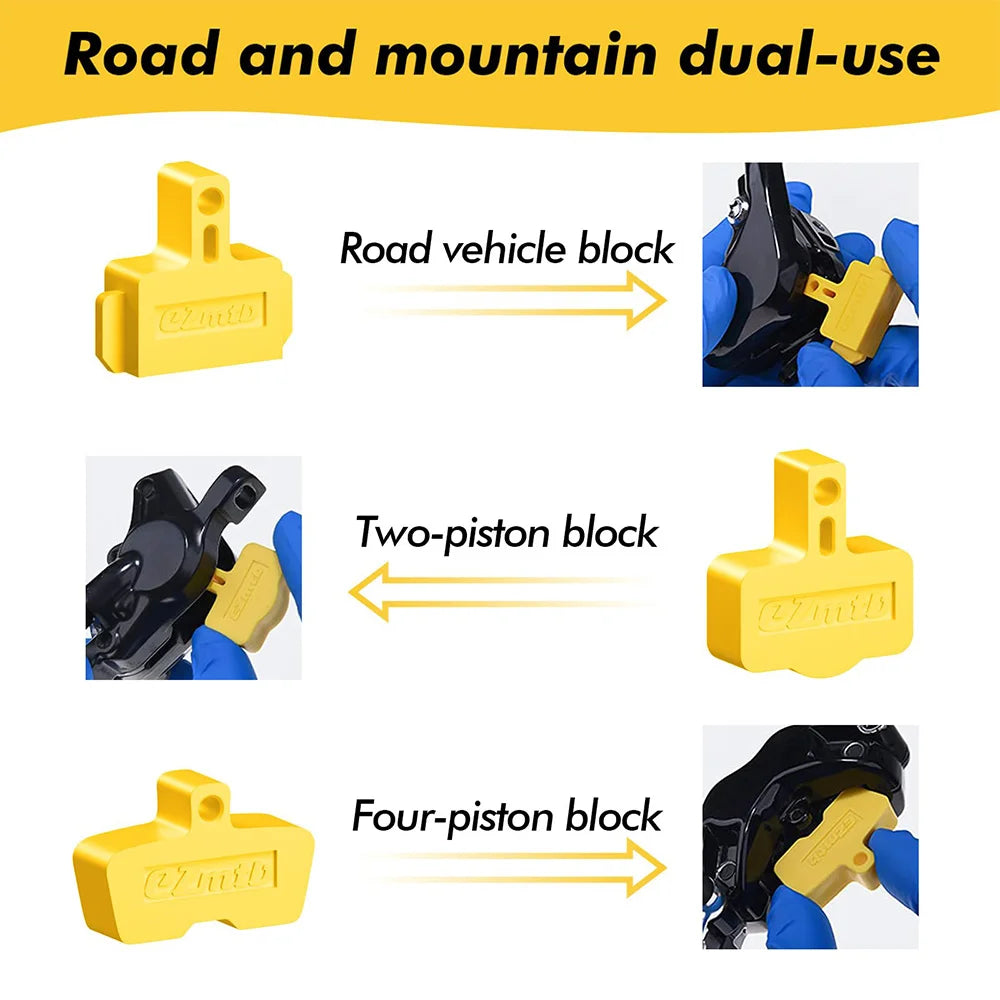 Brake Bleed Kit for Shimano Hydraulic Brakes – Brake Bleeding Tools with 2×60ml Mineral Brake Fluid – Road & MTB Dual Purpose – 2000–2023 Models – $35