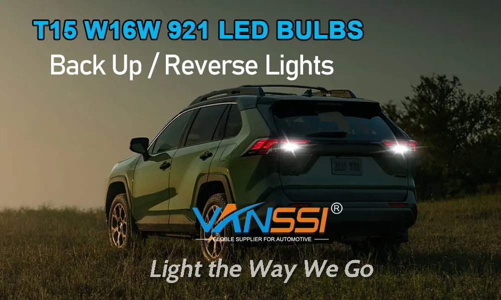 LED Turn Signal Bulbs – 2500LM W16W WY16W 921 T15 CANBUS LED Bulbs