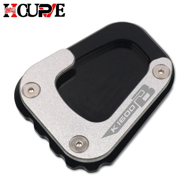 Motorcycle Kickstand Foot Side Stand Extension Pad Support Plate Enlarge For K1600B K1600GT K1600GTL K1600 B GT GTL 2017-2024 – HICurves CNC Aluminum Titanium Silver Black