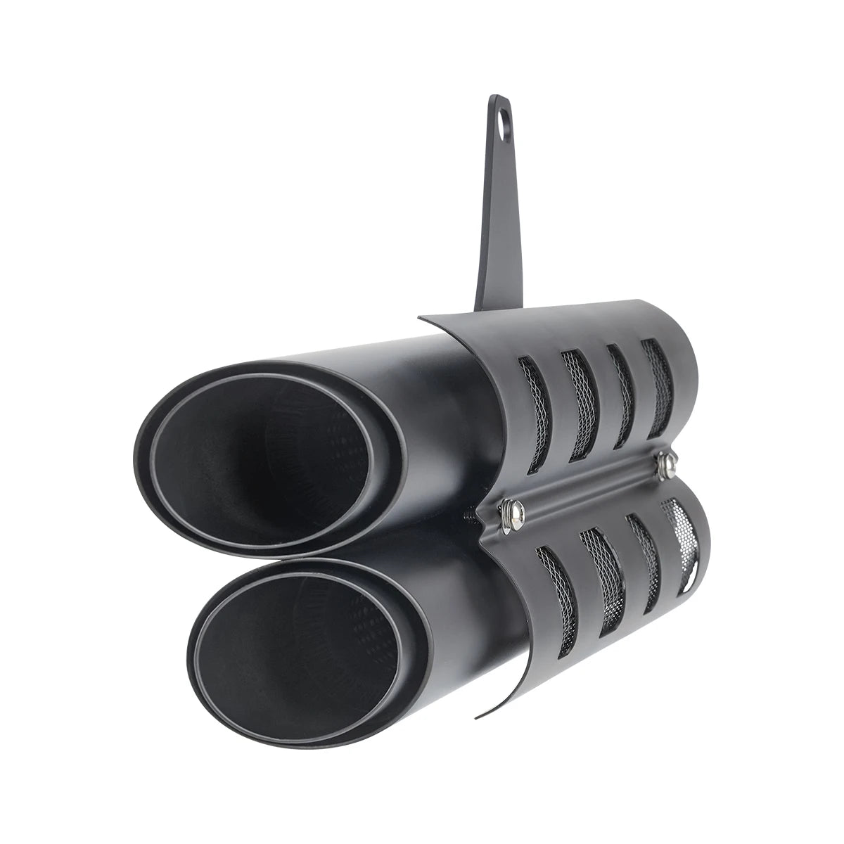 Motorcycle Exhaust Slip-on Muffler Pipe Tube with Heat Shield Cover Kit for CMX 300 CMX 500 Rebel 2017-2025 Black
