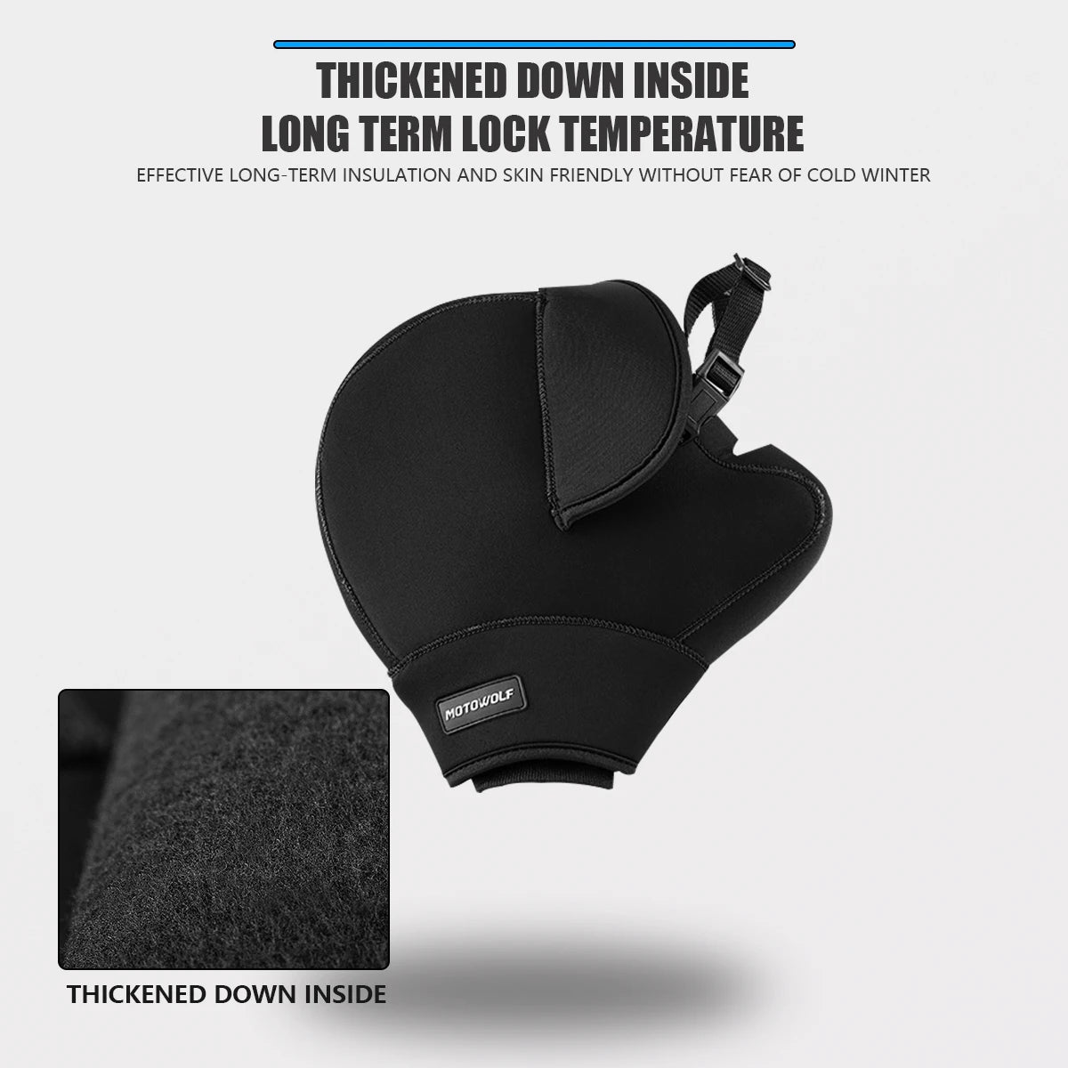 Maroen Handlebar Muffs Winter Waterproof