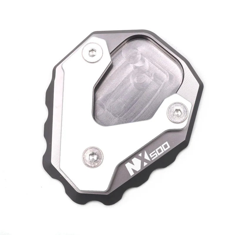 For Honda NX500 NX 500 NX400 NX 400 2024-2025 Motorcycle CNC Kickstand Foot Side Stand Extension Pad Support Plate – YOLENSE CNC Aluminum Gold Red Black Titanium Blue NX500 NX400