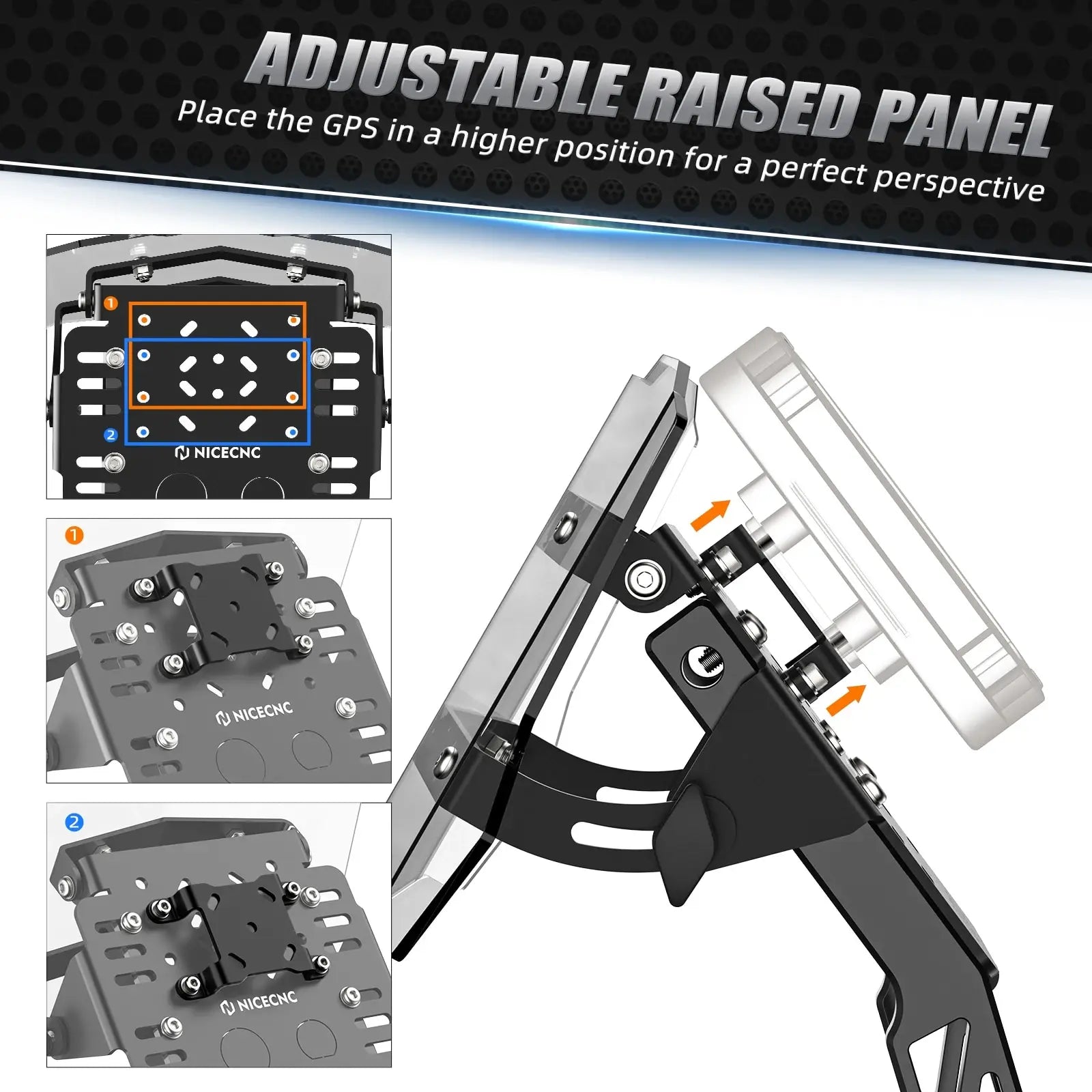 GPS Mount Bracket – Mini Fairing Kit for KTM 690, EXC & Husqvarna 701