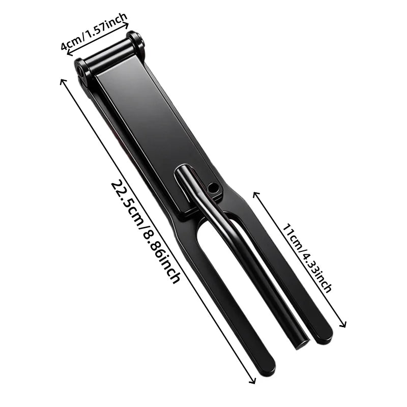 Multi-Hole Air Hose Crimper Pliers – Brake Line Tools – Handheld Brake Line Clinching Tool for Auto and Motorcycle Hose Repair – Black – 664g – $24