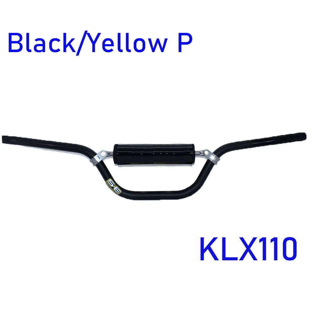 Motorcycle Handlebar 7/8" 22mm Motocross Moto Dirt Pit Bike Aluminum Bar For KLX DRZ 110