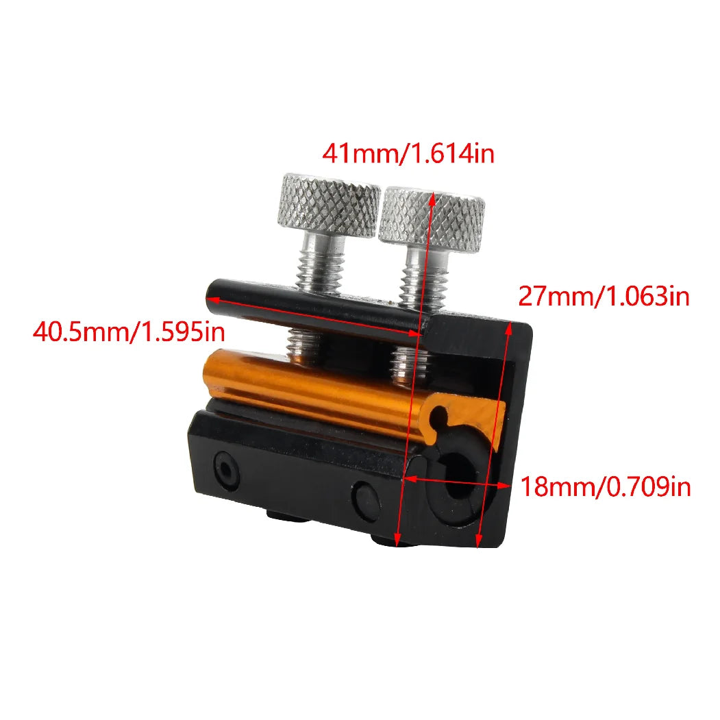 Motorcycle Dual-Head CNC Aluminum Cable