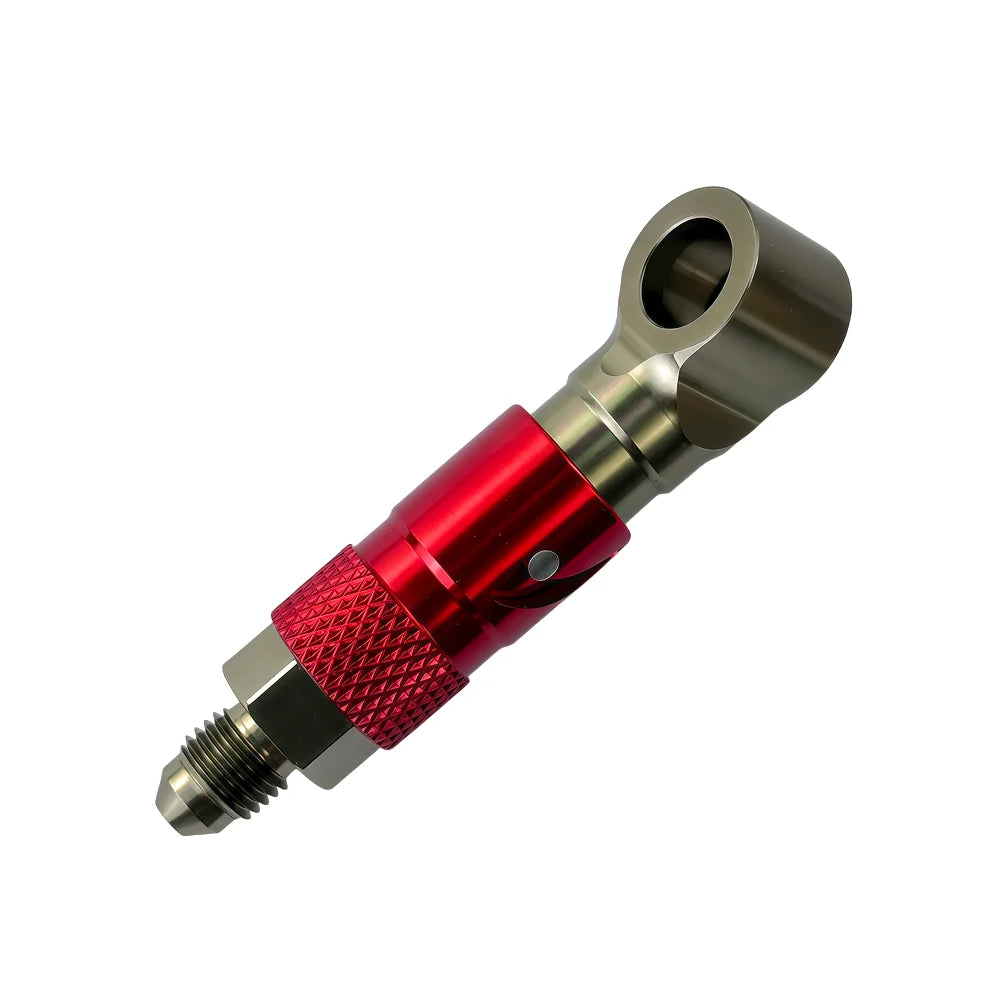 AN3 Brake Line Quick Disconnect Coupler – Brake Line Tools – Non-Spill Shut-Off Valve for Brake Fluid Change – 7075 Aluminium – Universal Motorcycle and Car – from $14