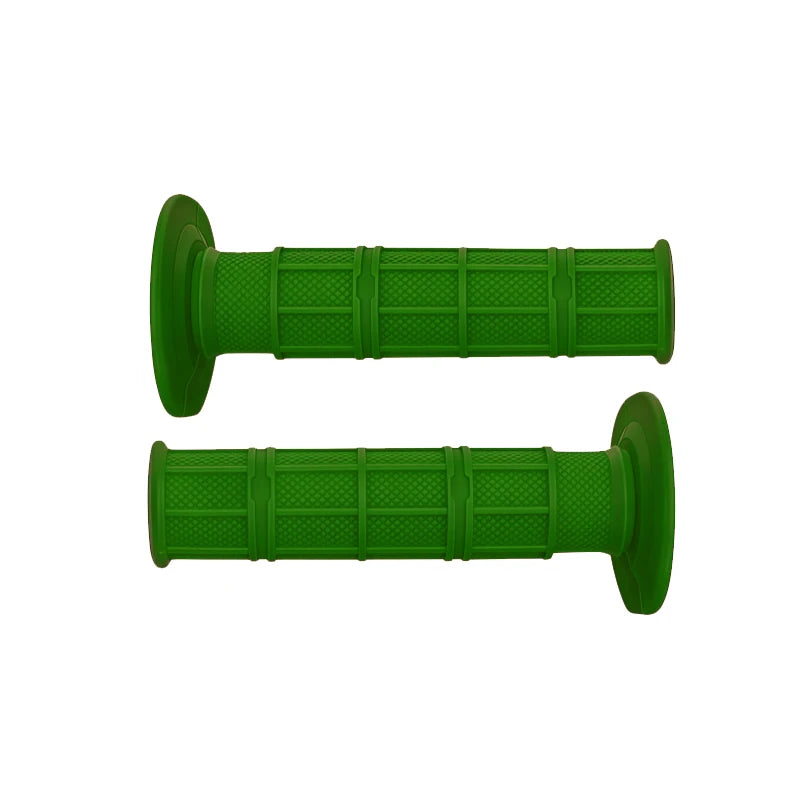 fastcozy Universal Motorcycle Handlebar Grips 7/8" Left 22mm Right 24mm Non-Slip Soft Rubber Modification Moto Handles for Honda Suzuki Ducati Benelli Dirt Bike Motocross – 7 Colors (1 Pair)