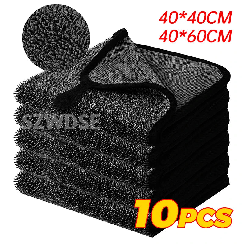 600GSM Microfiber Car Wash Towel - 40x60x1pcs