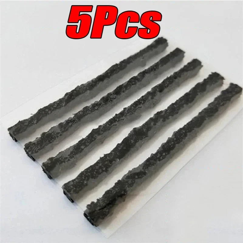5–50Pcs Tubeless Tyre Puncture Repair Rubber Strips – Car Motorcycle Truck Vacuum Tire Repair – 100×6mm Butyl Rubber – $14