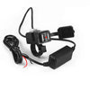 12V Dual USB Fast-Charging Motorcycle Charger – Universal Waterproof Bike Charging Socket