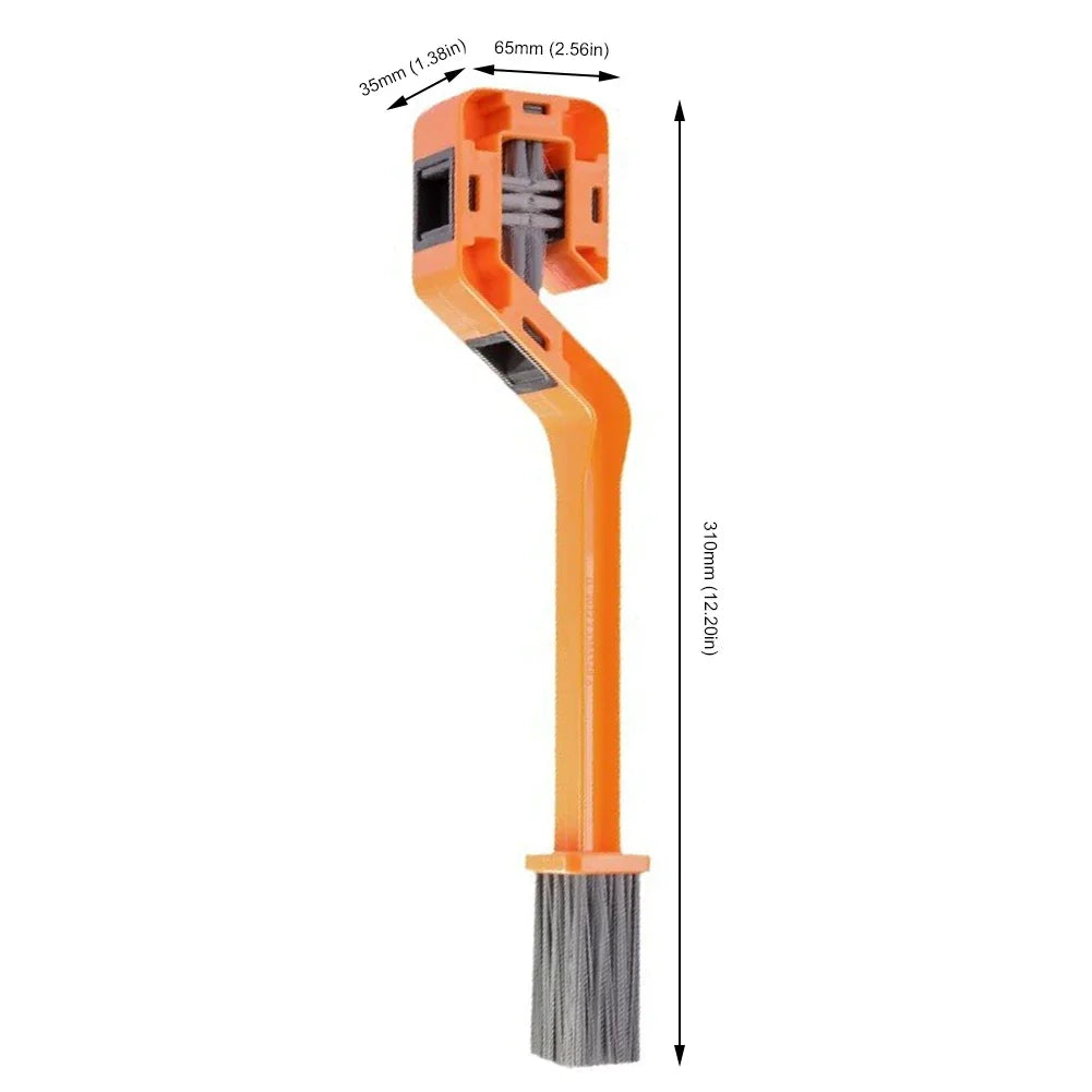 Double Head Multifunction Portable Bicycle Chain Cleaning Brush – Bike Chain Washer Cleaner for Motorcycle & Bike – $16