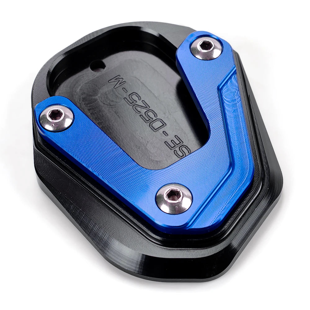 For Loncin Voge DS525X DS900X DS625X Accessories Motorcycle Stand Extension Kickstand Pad DS 525X 900X 625X DSX 525 900 525DSX – MOWOK CNC Aluminum Gold Sky Blue Grey Red Blue Black