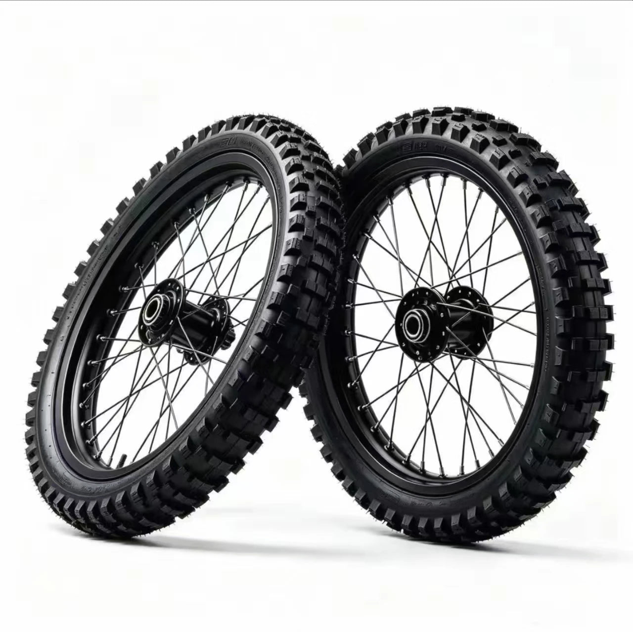 High-Performance Off-Road Wheel Set for Surron Light Bee / LBX – 70/100-19 Front & 90/100-16 Rear Knobby Tires