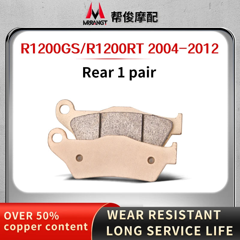 Sintered Metal Brake Pads for BMW R1200GS R1200RT R1250R R1250RT R1250SE R1250LE R1250GS ADV – Brake Pad Tools – Front / Rear – from $18