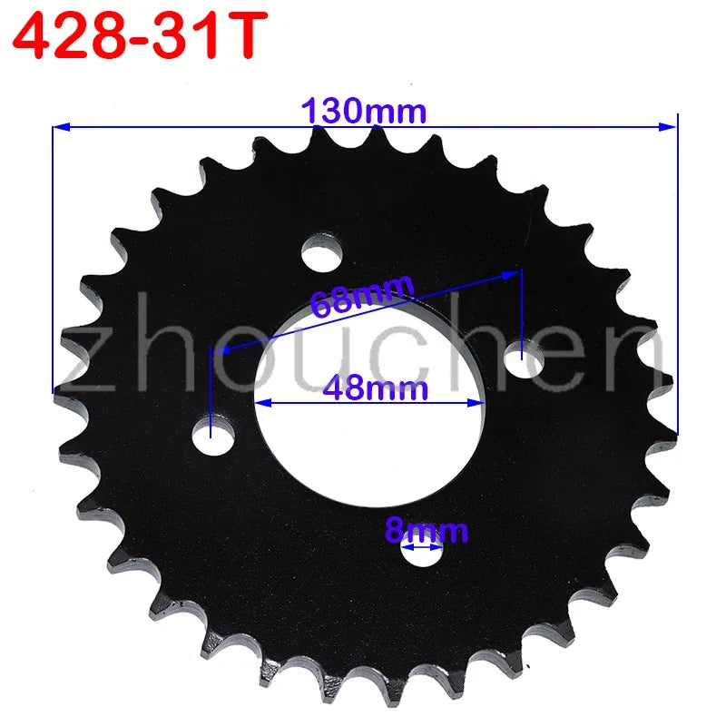 428 Rear Sprocket 48mm Pit Bike 5 Colors