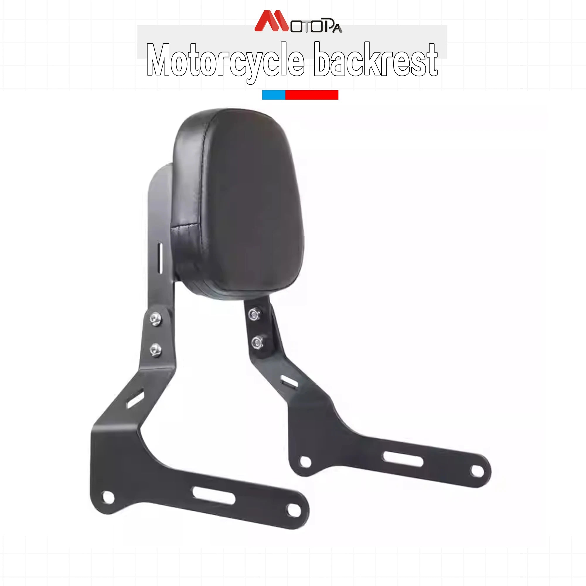 For Kawasaki Eliminator 500 2024 2025 Motorcycle Eliminator 500 Rear Passenger Detachables Backrest Sissy Bar With Cushion Pad