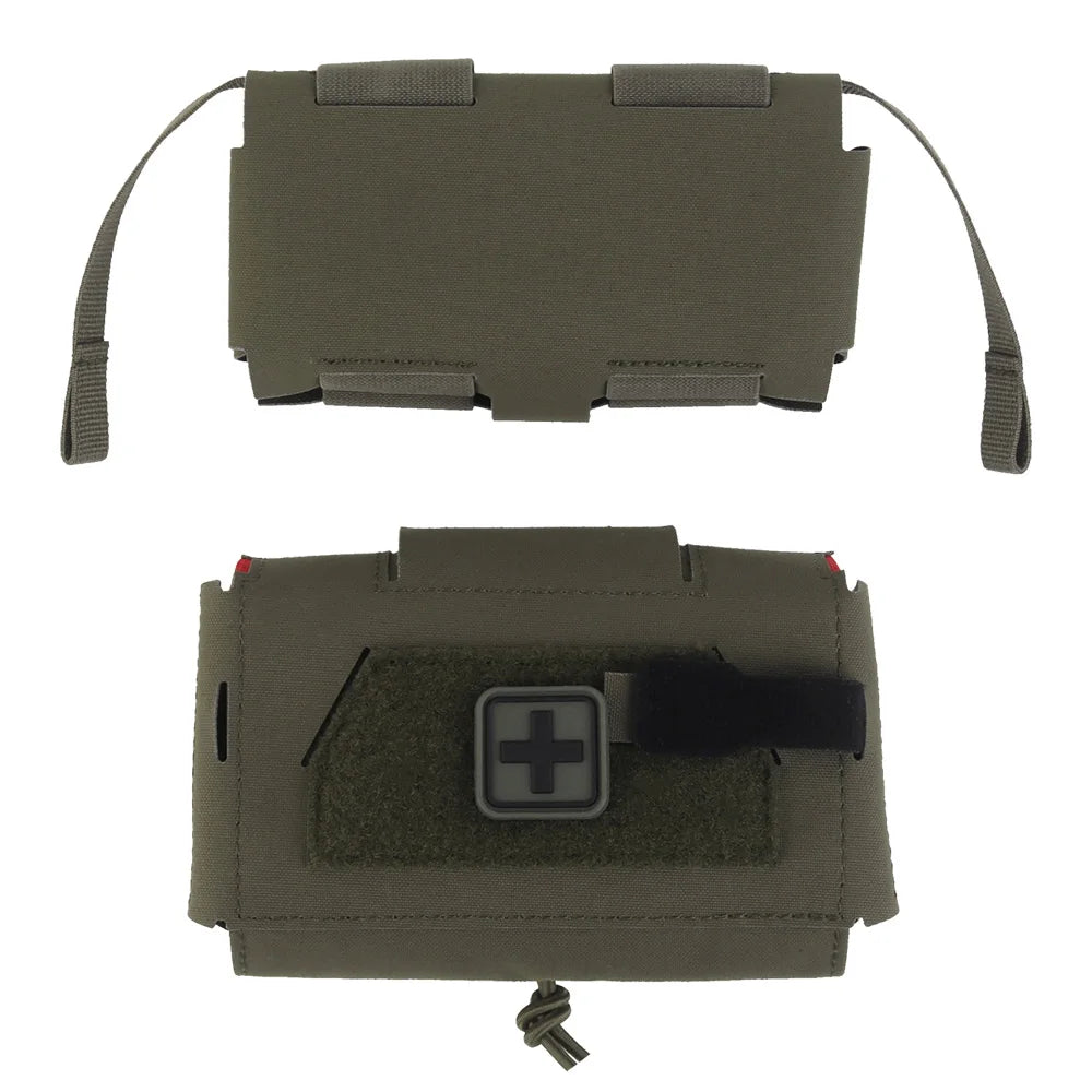 Tactical  MD2 Compact Trauma Kit IFAK Medical First Aid Pouch Outdoors Hunting Camping Patrol Survival Equipment