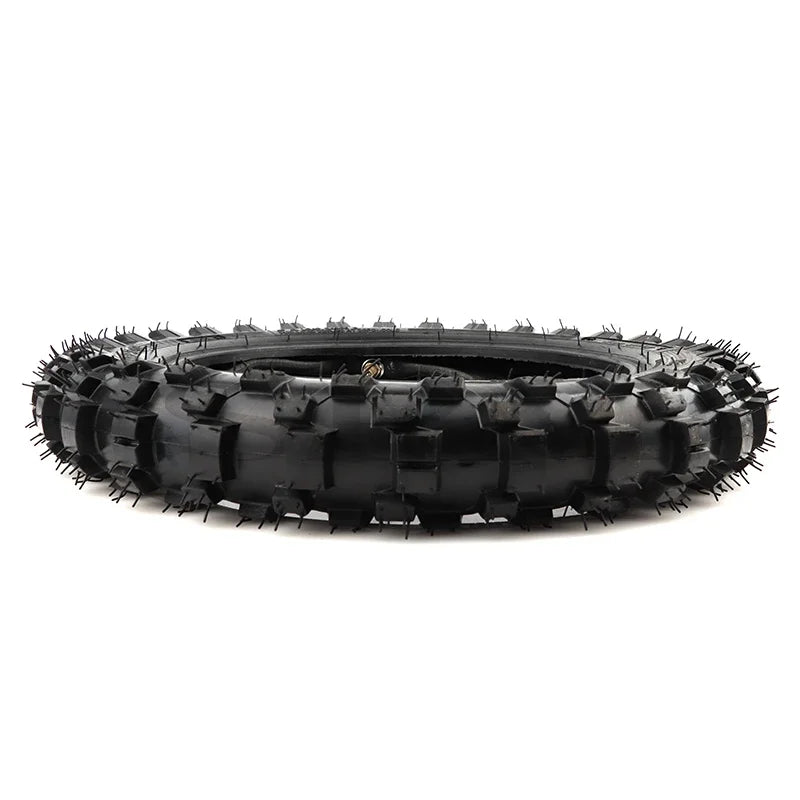 2.50-10 10" Motorcycle Tire with Inner Tube – Front/Rear for Motocross, Dirt & Pit Bikes