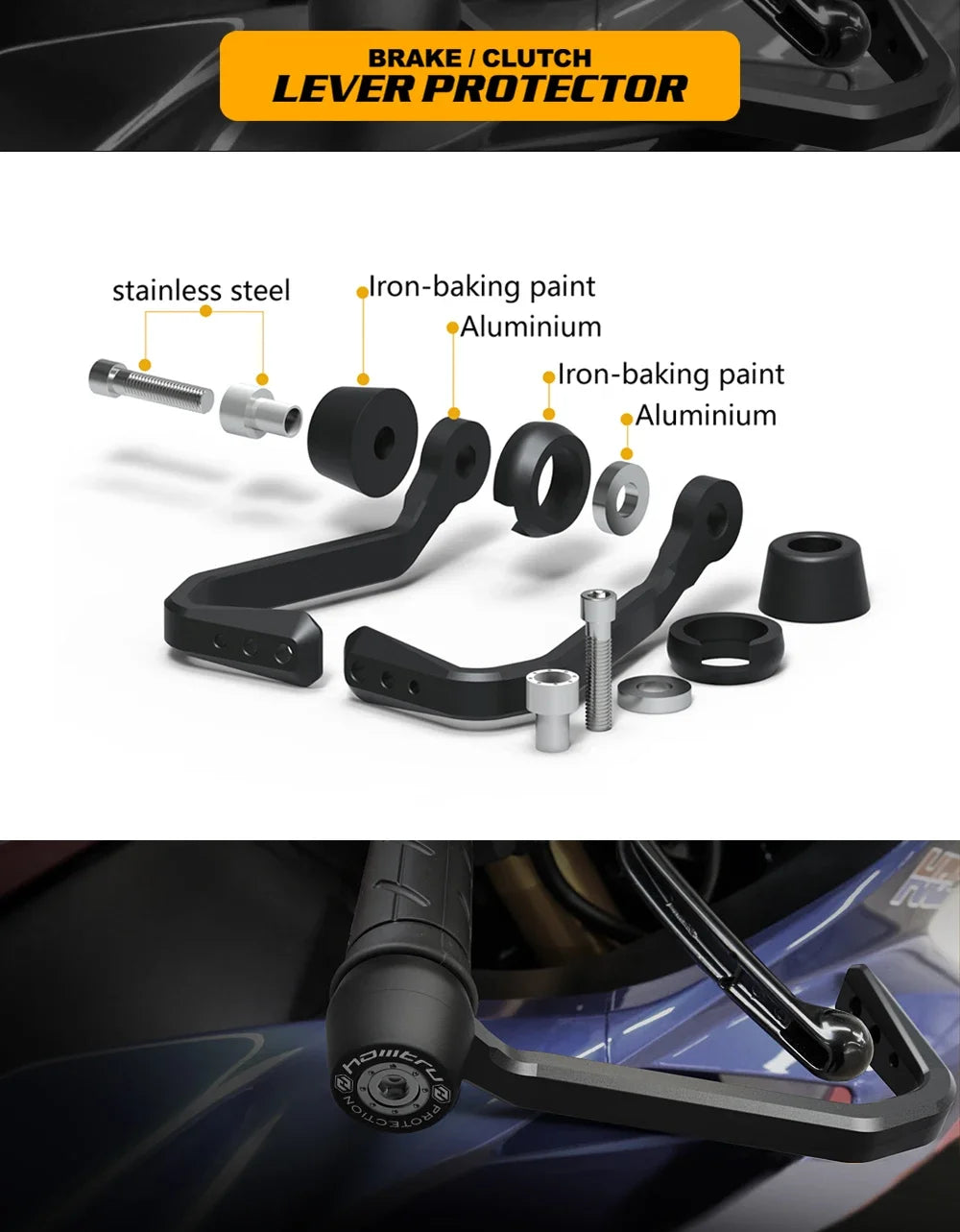 Brake Clutch Lever Guard KTM 790 890 Du