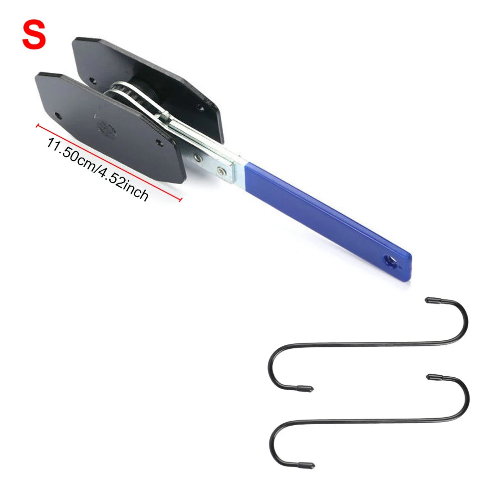 Disc Brake Caliper Ratchet Wrench Piston Spreader Compressor Tool – Brake Caliper Tools – 360° Swing Dual Piston Spreader for Car Motorcycle – S / L – Blue / Red – from $24