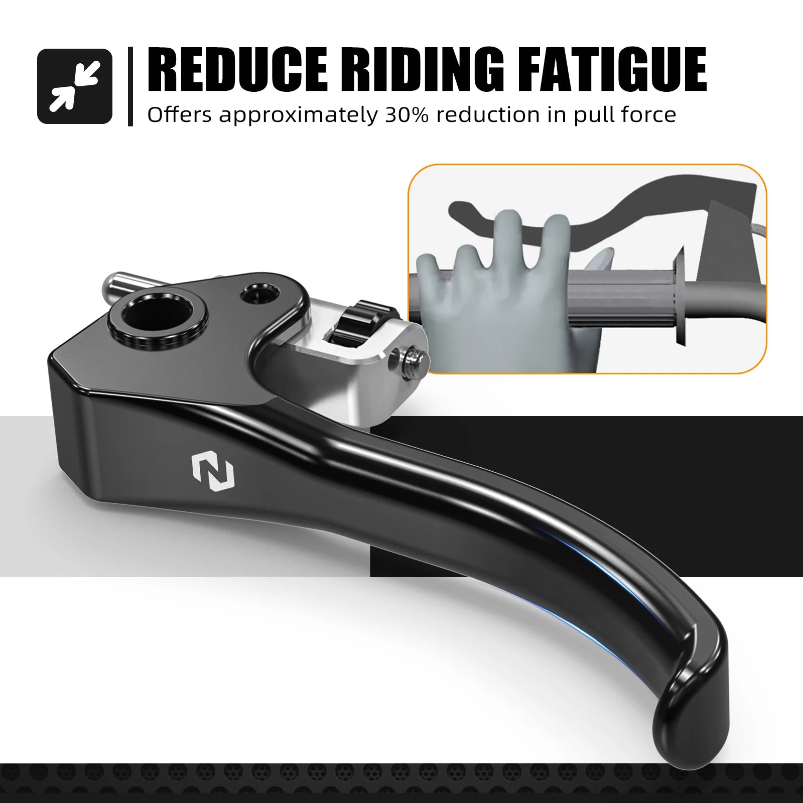 Husqvarna TE/FE 150–501 2022–2024 / GasGas EC/ECF 250–350 2021–2024 NICECNC Shorty Brake Clutch Lever & Fluid Reservoir Cover – CNC 6061-T6 Aluminum – $21–$116