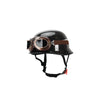 Carbon Fiber Helmets – Forged Carbon Fiber Retro Half Face Motorcycle Helmet, German-Style Lightweight Design
