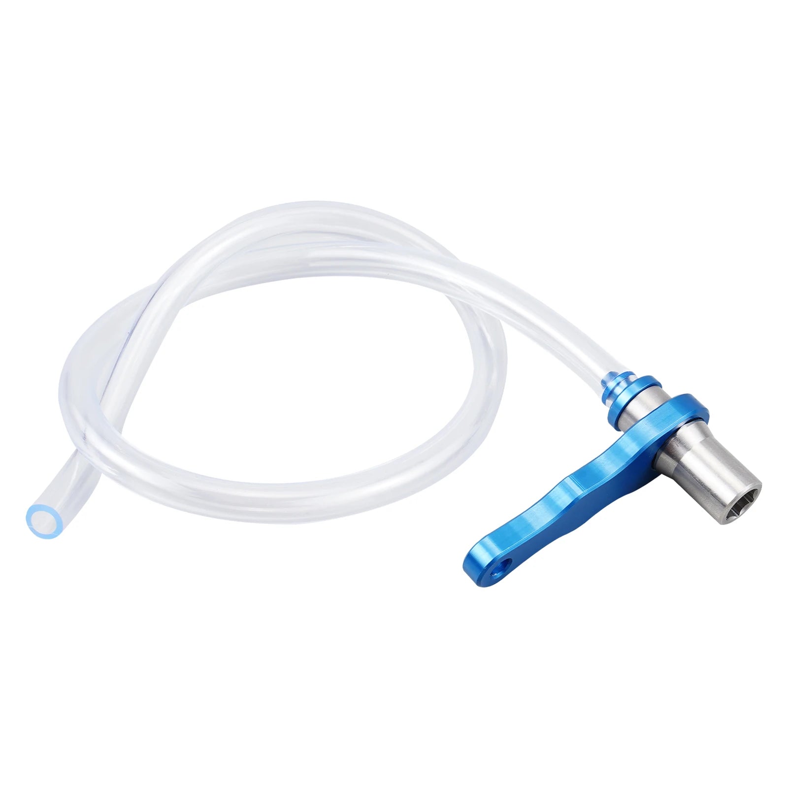 Motorcycle ATV UTV 8mm Mini Hydraulic Brake & Clutch Bleeder Tool – Brake Bleeding Tools for KTM Yamaha Raptor 700 YFZ Polaris RZR CanAm X3 Arctic Cat – Black / Blue – $23