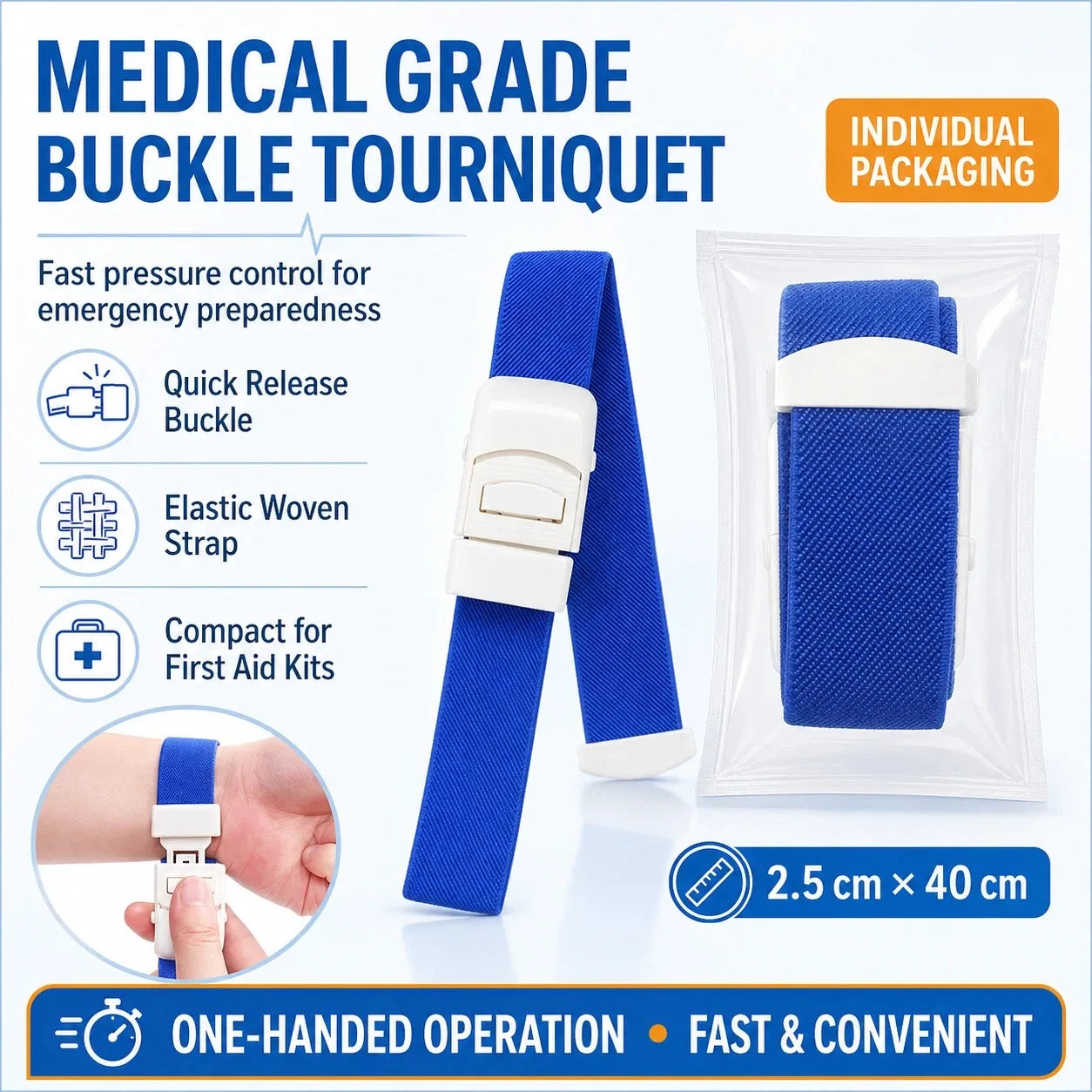379-Piece IFAK Trauma First Aid Kit with MOLLE Pouch Emergency Survival Kit for Motorcycle Camping Hiking Car Travel Home Sports