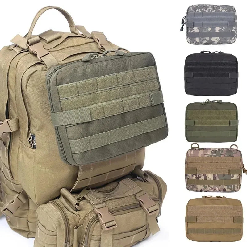 Military Tactical EDC First Aid Bag Outdoor Emergency Kit Bag for Camping Hunting Multi-Purpose Small Shoulder Bag
