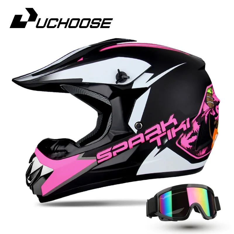 Full Face Motocross Helmet – MTB, Off-Road, Racing & Downhill Riding
