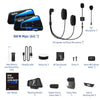 LEXIN B4FM-X Motorcycle Bluetooth Intercom – 10-Rider Music Sharing