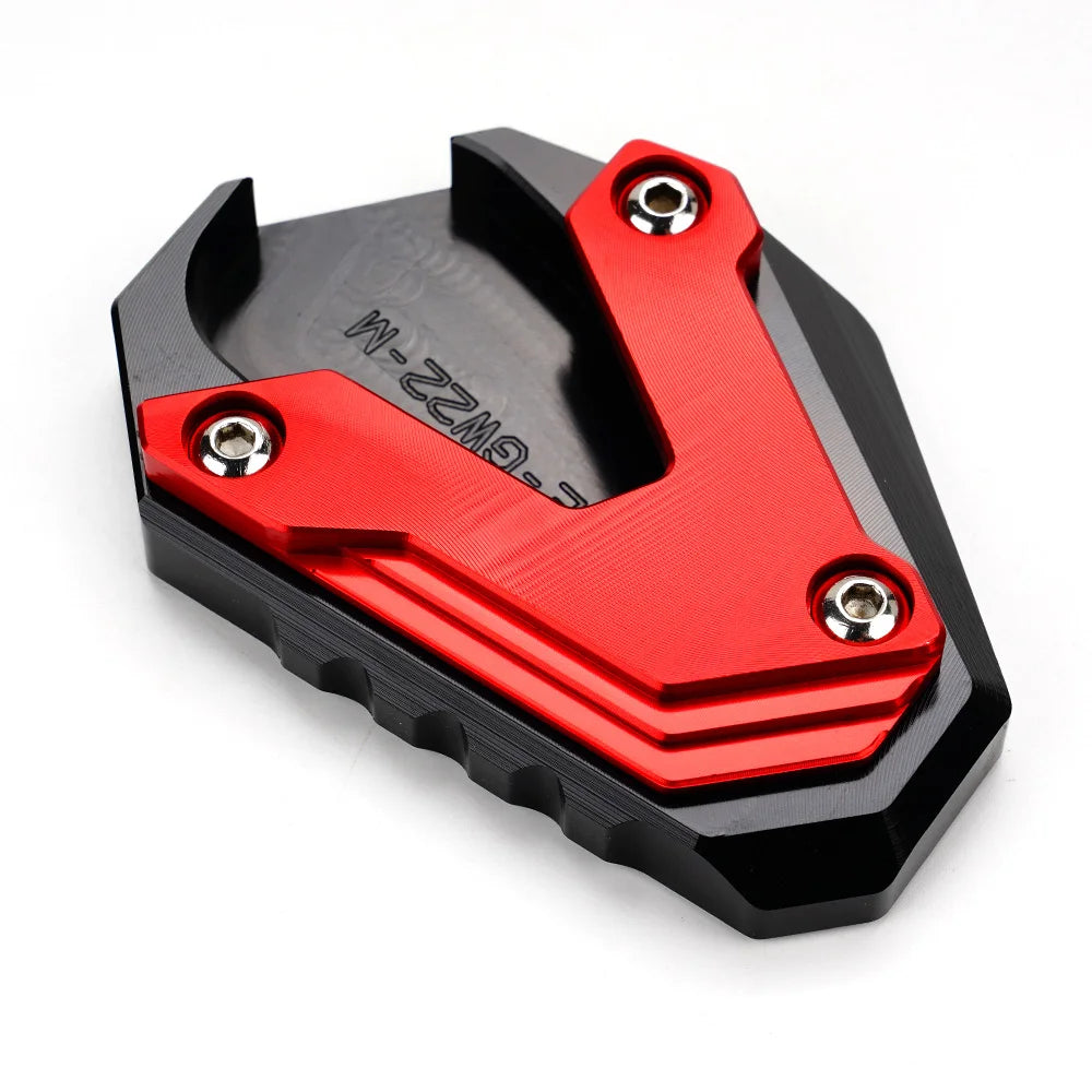 For Honda Goldwing 1800 GL1800 F6B 2002-2023 2024 Accessories Motorcycle Side Stand Support Pad Kickstand Enlarger Extension – MOWOK CNC Aluminum 6061 Black Red Blue Grey Silver