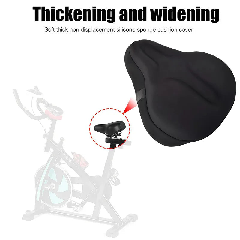 Universal Gel Bike Seat Cushion Cover Shockproof Comfortable Bicycle Saddle for Electric Road MTB Cycling