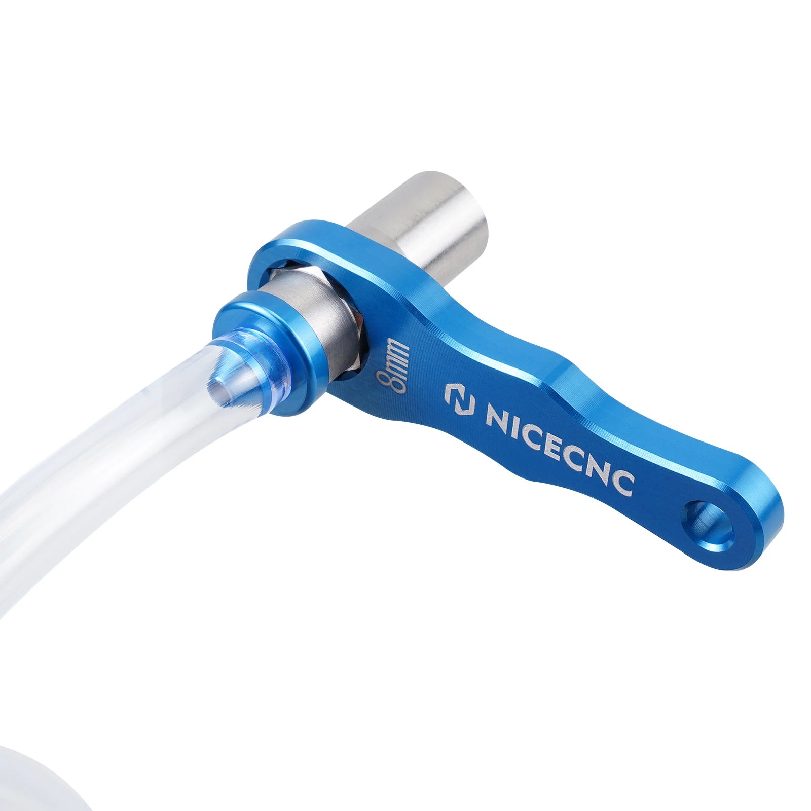 Motorcycle ATV UTV 8mm Mini Hydraulic Brake & Clutch Bleeder Tool – Brake Bleeding Tools for KTM Yamaha Raptor 700 YFZ Polaris RZR CanAm X3 Arctic Cat – Black / Blue – $23