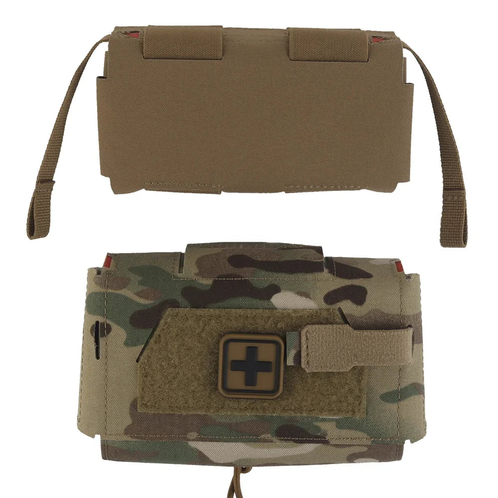 Tactical  MD2 Compact Trauma Kit IFAK Medical First Aid Pouch Outdoors Hunting Camping Patrol Survival Equipment