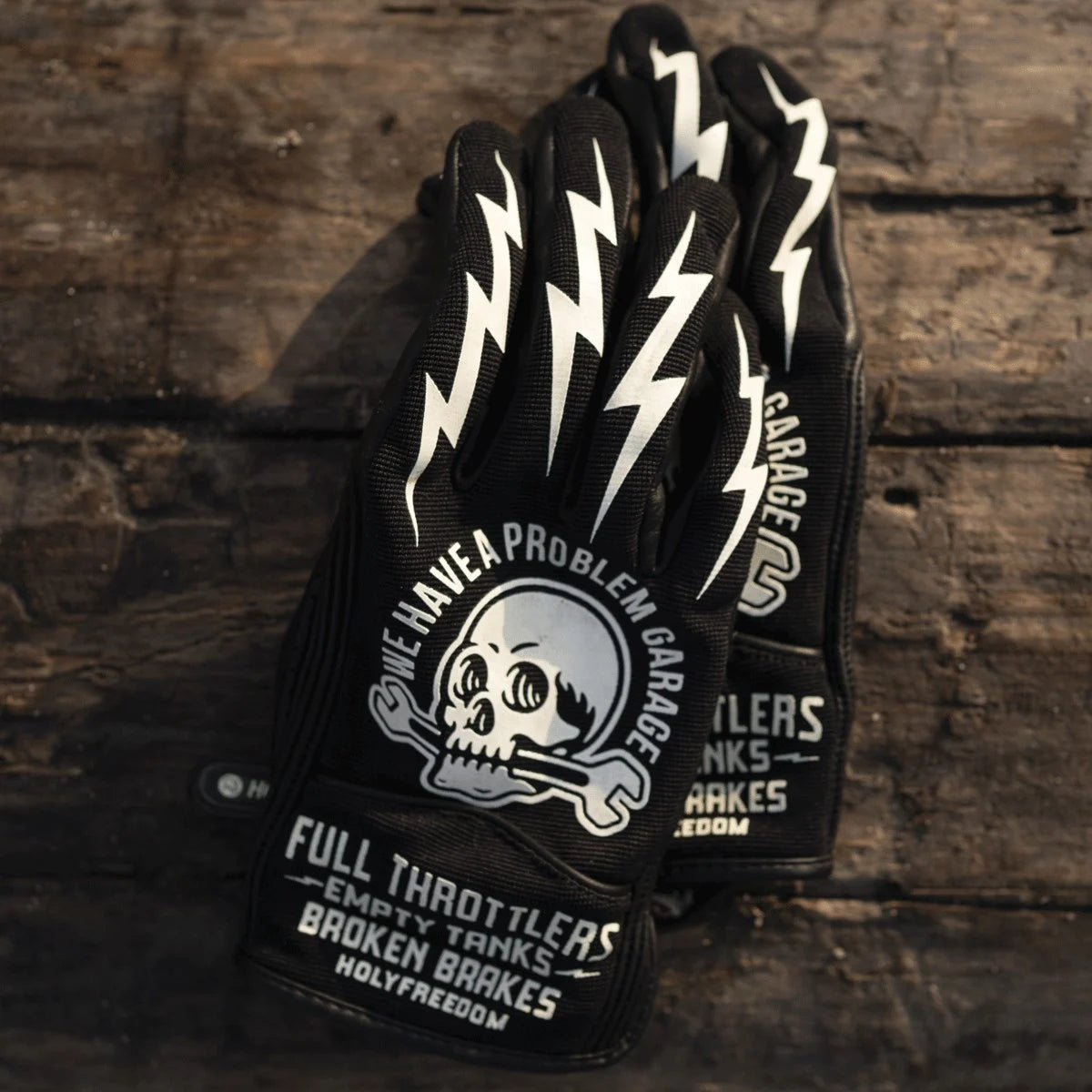 Hard Shell Riding Gloves