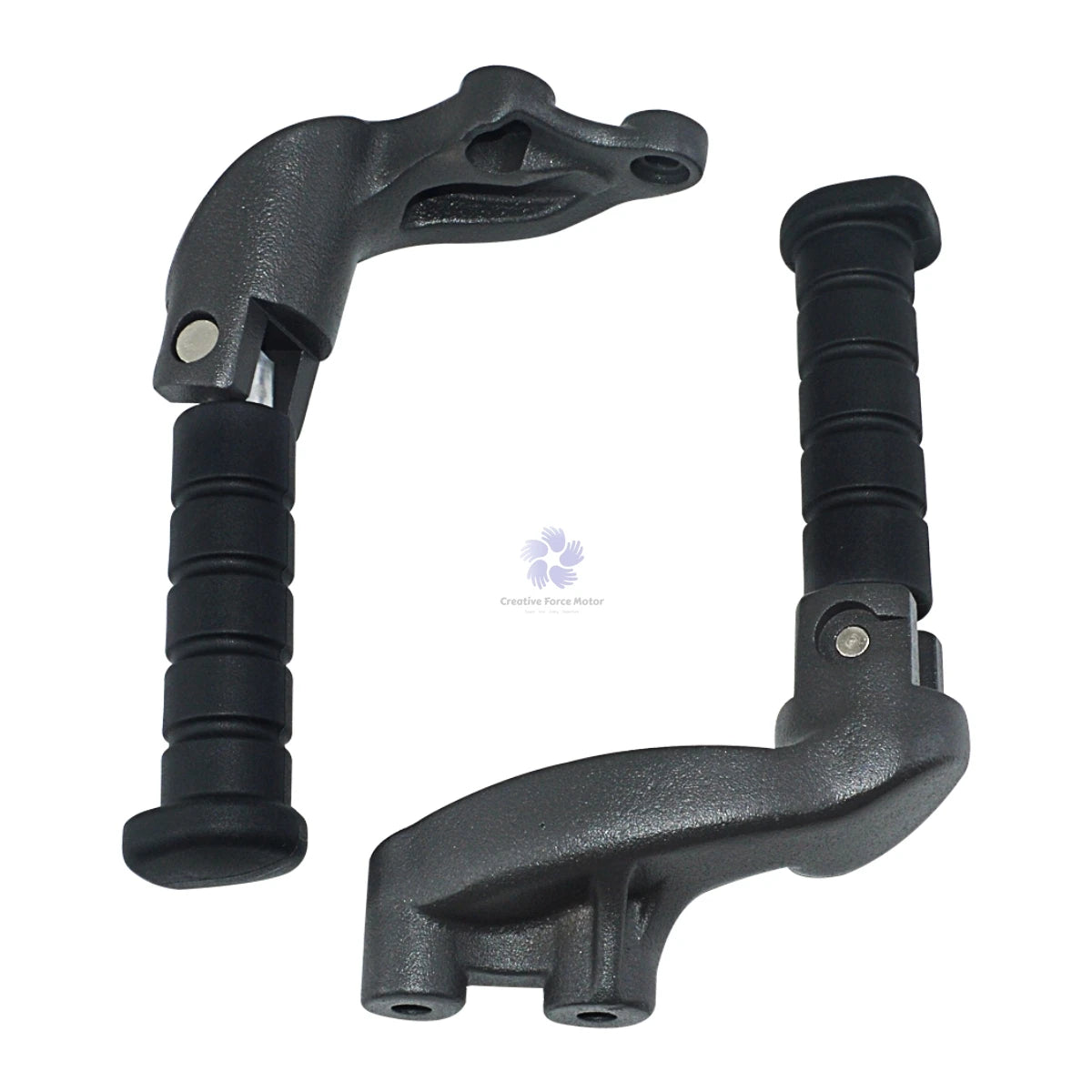Indian Scout Rear Passenger Foot Pegs + Mount – Scout / Scout Bobber / Scout Sixty / Scout Rogue – 2015–2024 – Foldable Titanium Alloy – Metallic Black or Titanium Gray – $84–$85