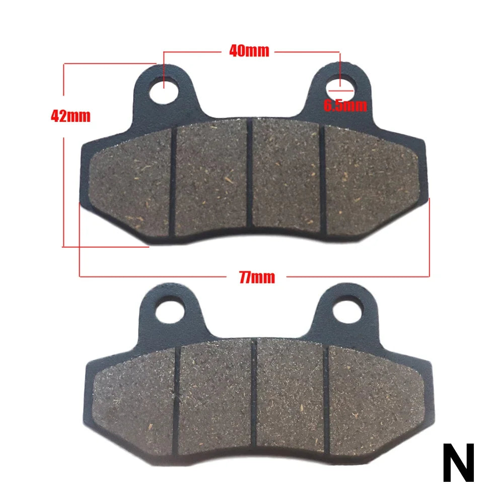 Motorcycle Brake Pads 50cc–250cc – Brake Pad Tools – ATV Quad Go Kart Chinese Dirt Pit Bike Scooter Hydraulic Front / Rear – Metal – 1 Pair – $15