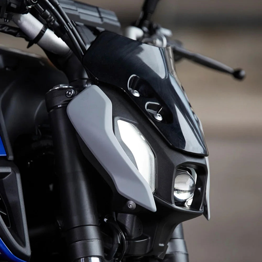 For Yamaha MT-07 MT07 MT 07 2021 2022 2023 2024 Motorcycle Accessories Windshield Windscreen Windproof Wind Screen Deflector – JINMOCYCLE ABS Pre-Drilled Carbon Fiber Grey Black Clear