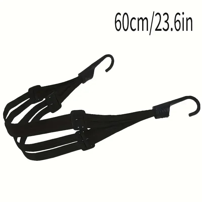 Bungee Straps – Adjustable Elastic Motorcycle Helmet & Luggage Strap