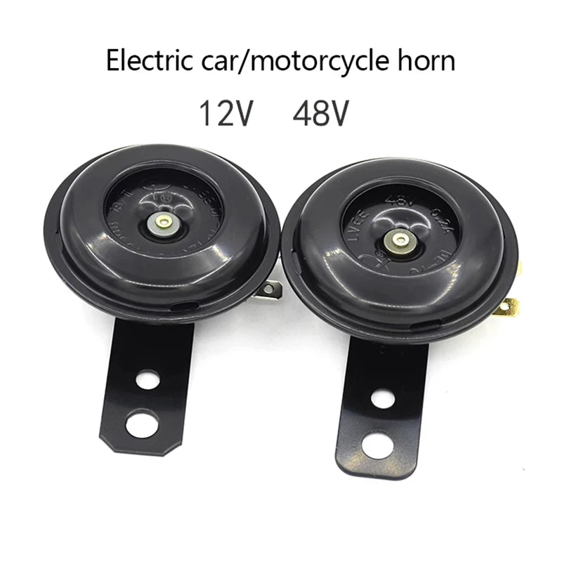 Motorcycle Horn – 12V/48V/60V/72V Electric Horn for Motorcycles & E-Bikes