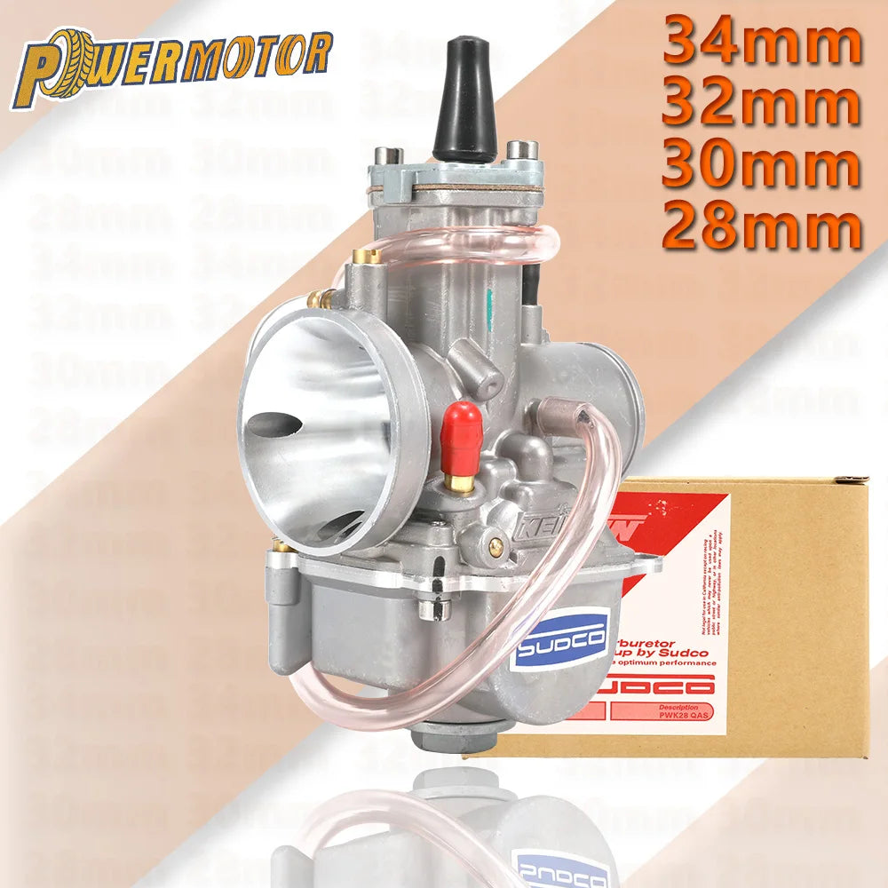 PWK Flat Slide Carb 28–34mm 2T 4T ATV
