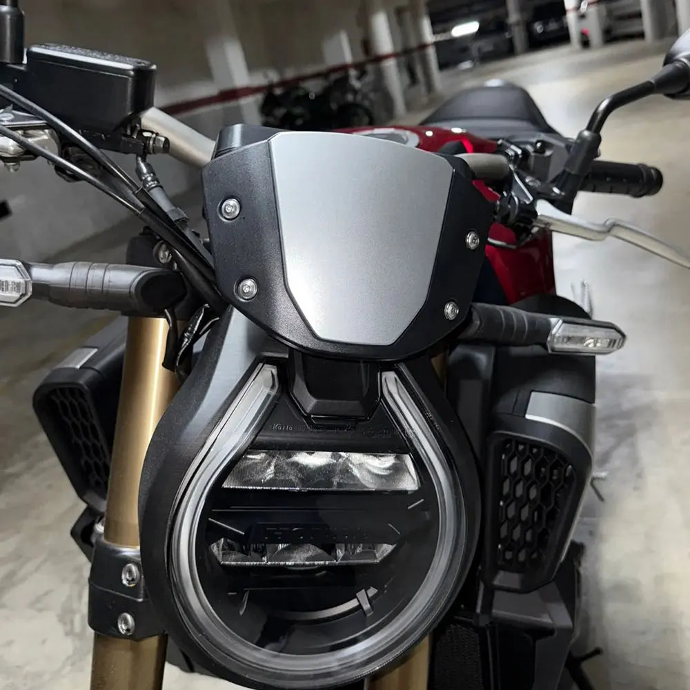 Motorcycle Windshield – Sport Front Wind Deflector with Bracket for Honda CB650R