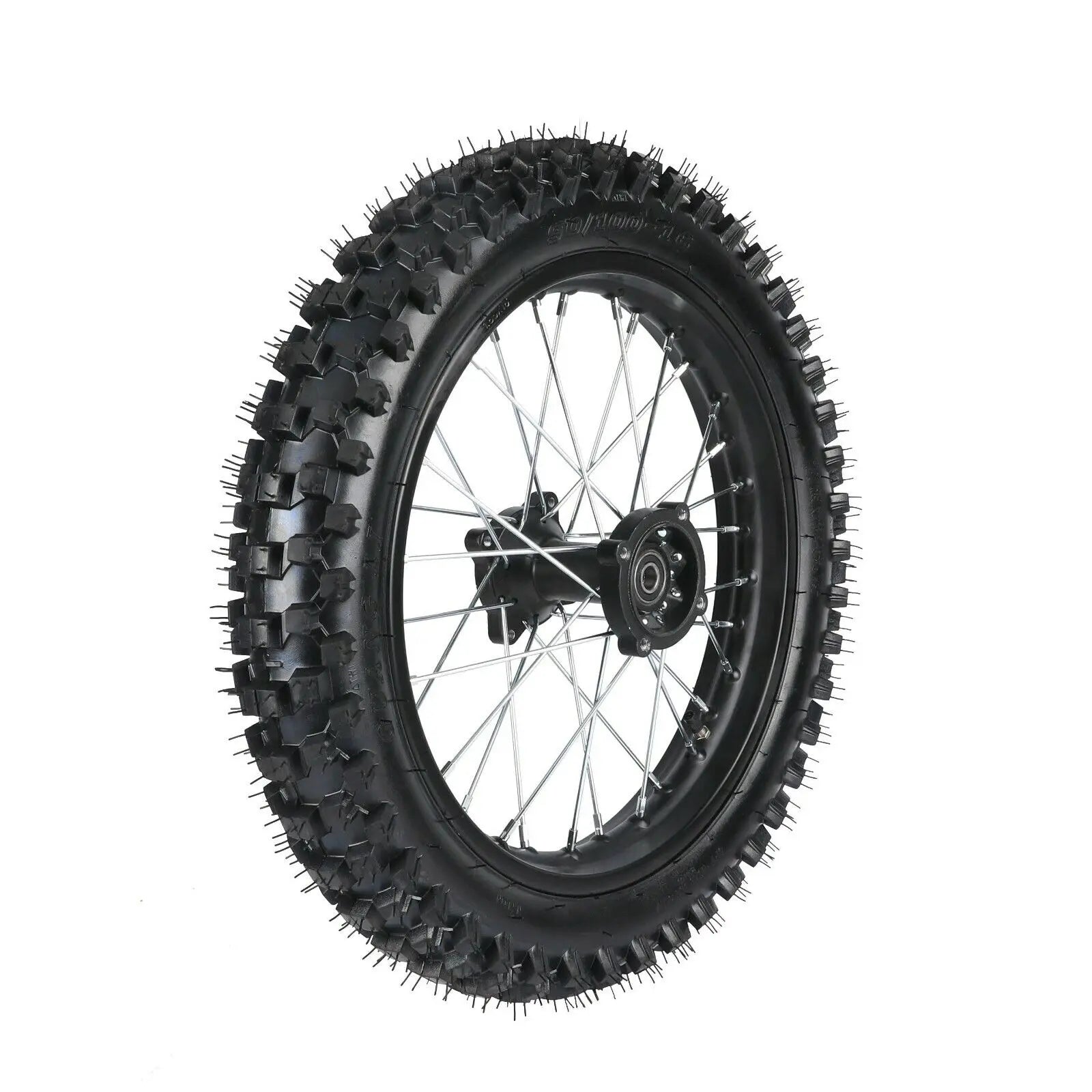 16" Rear Dirt Bike Wheel – 90/100-16 Tire & 1.85x16 Rim for Honda & Apollo 125cc–250cc