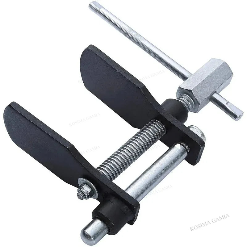 Vanadium Steel Disc Brake Pad Spreader – Brake Disc Tools – Brake Caliper Press Piston Compressor Reset Tool for Car and Motorcycle – 0–75mm – Silver – $29