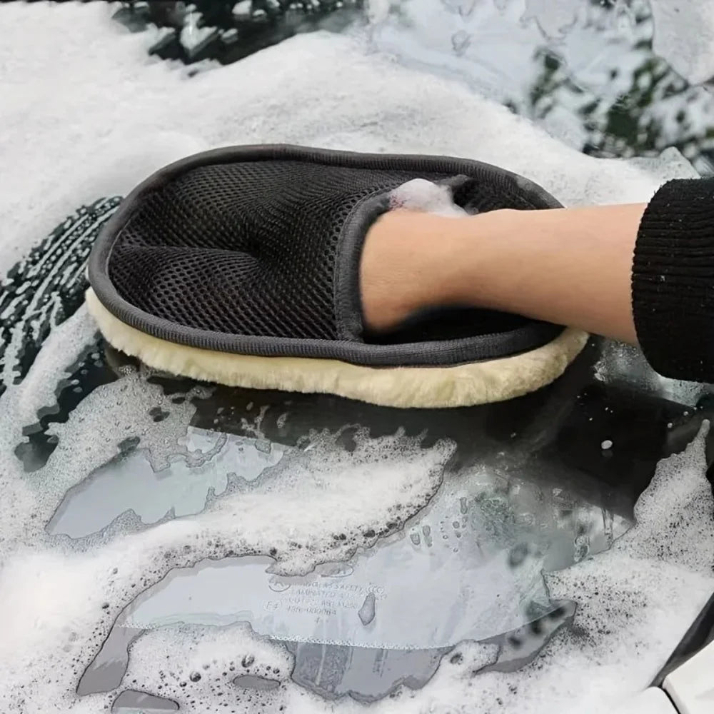 Car Cleaning Washing Gloves
