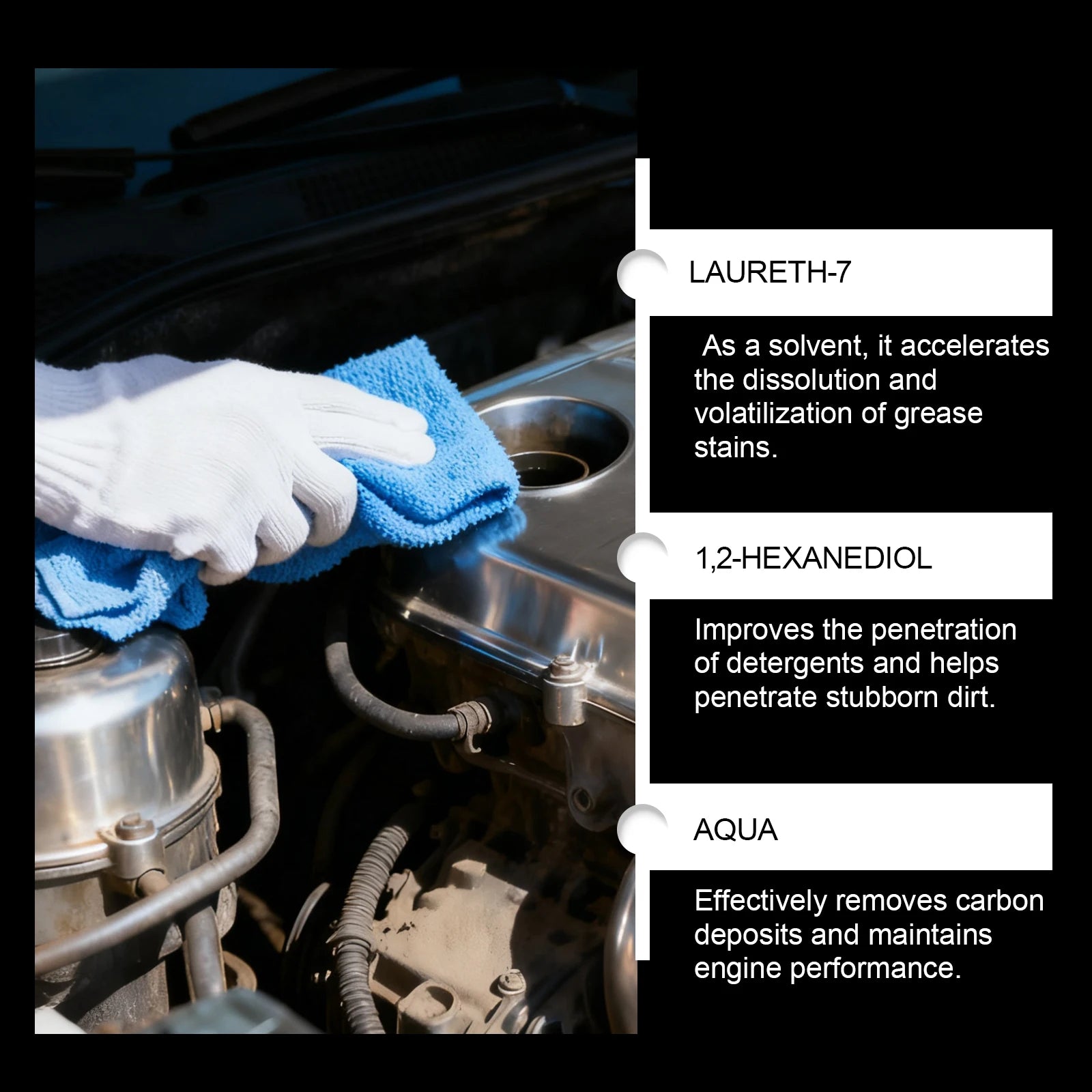 eelhoe No-Rinse Engine Cleaner